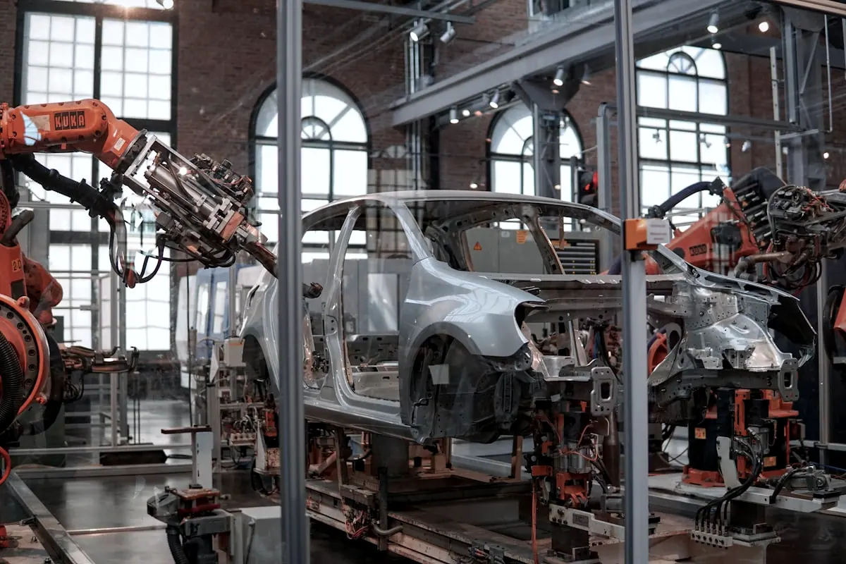 Industrial facility with heavy mechanical and electrical installations
